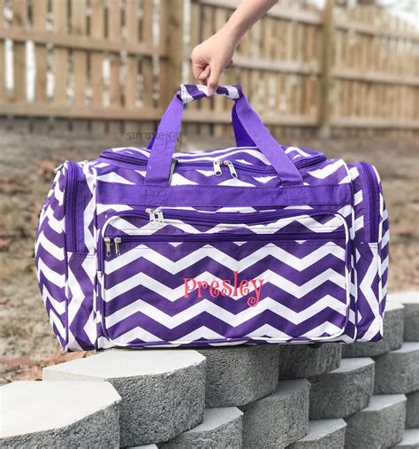 monogrammed overnight bags